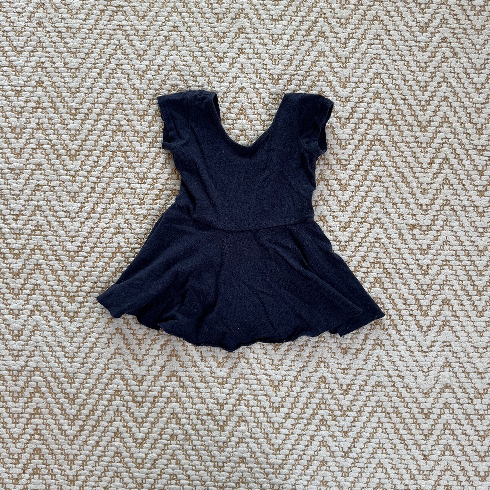 Alice + Ames skirted leotard, size 4T, EUC, Navy